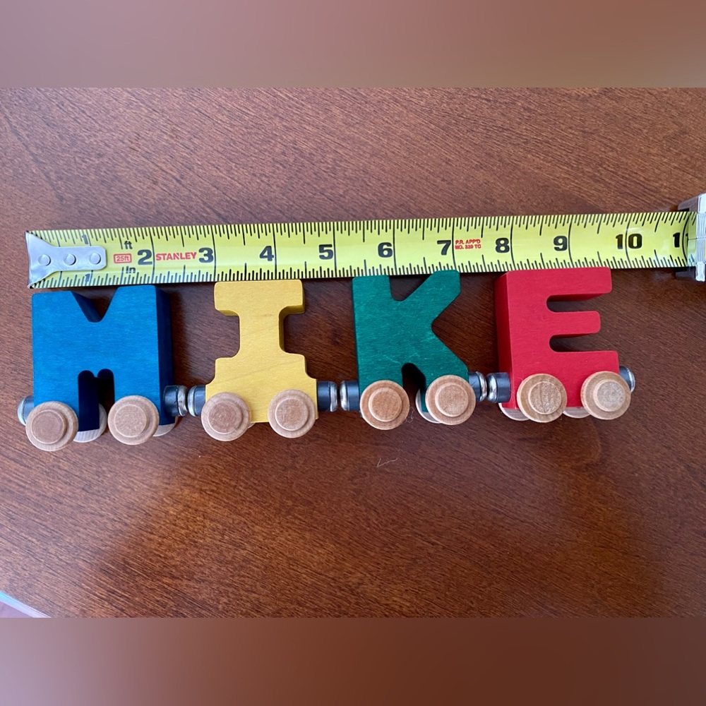 Mike Name Magnetic Train - Picture 6 of 6